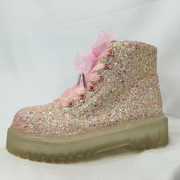 yru glitter boots